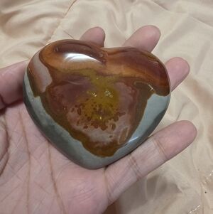 Polychrome Jasper Heart